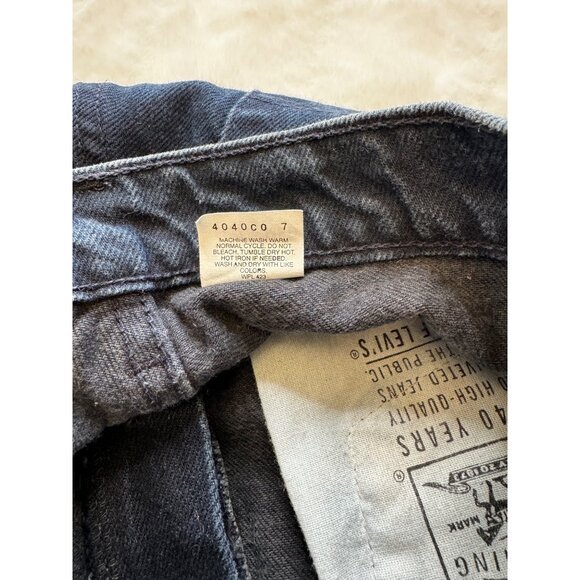 Levi’s Women’s Jeans 7 VTG 90s 505 Relaxed Tapered Leg Red Tab READ - Picture 4 of 9